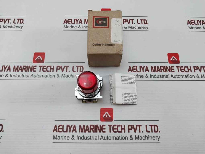 Eaton 10250T181N Pushbutton With Cylinder Lock Operator 120Vac