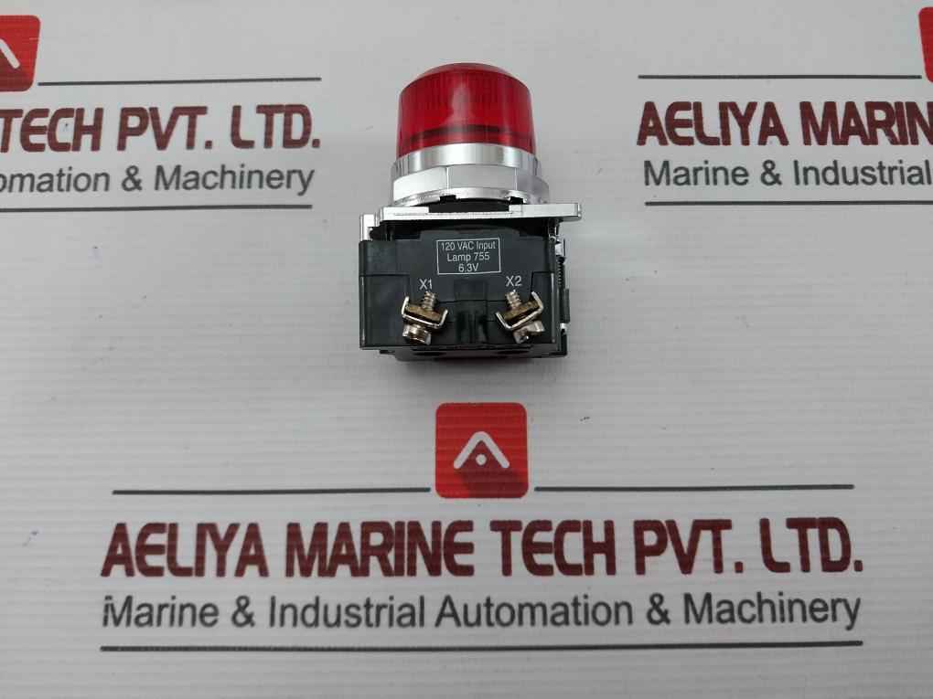 Eaton 10250T181N Pushbutton With Cylinder Lock Operator 120Vac
