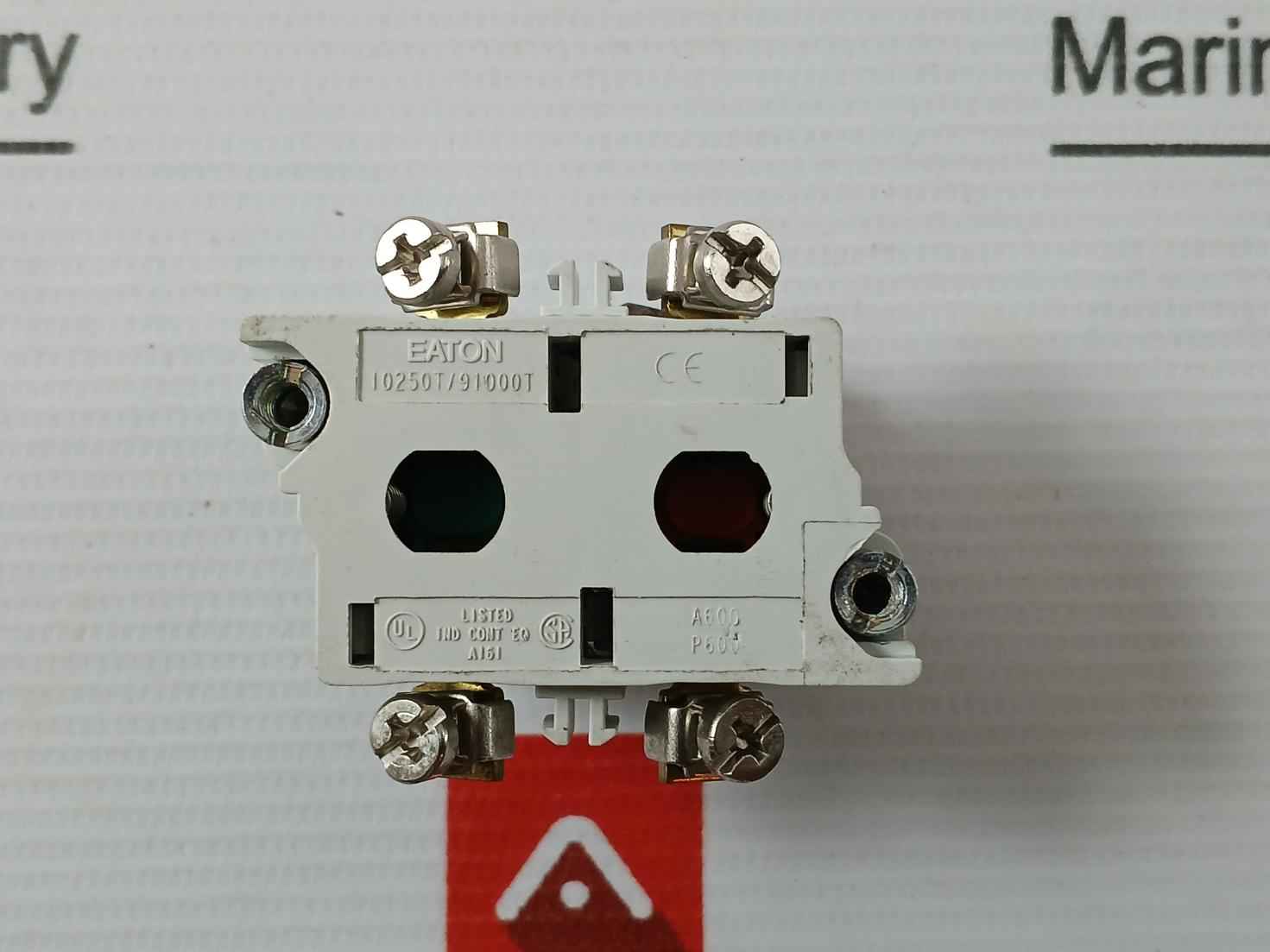 Eaton 10250T/91000T Pushbutton Contact Block 10 Amps