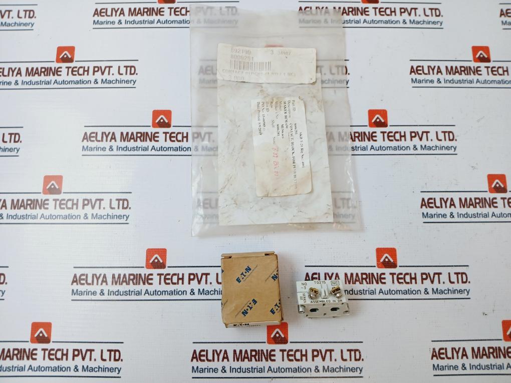 Eaton 10250T/9100T Pushbutton Contact Block 1 No/ 1 Nc Series D2