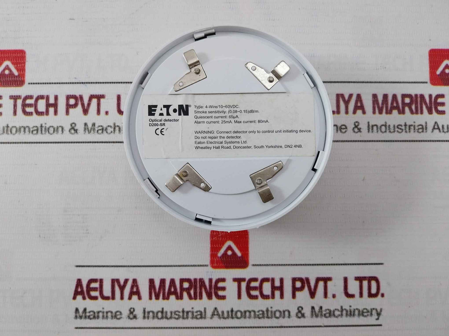 Eaton 4-wire/10~60Vdc Optical Smoke Detector D200-sr