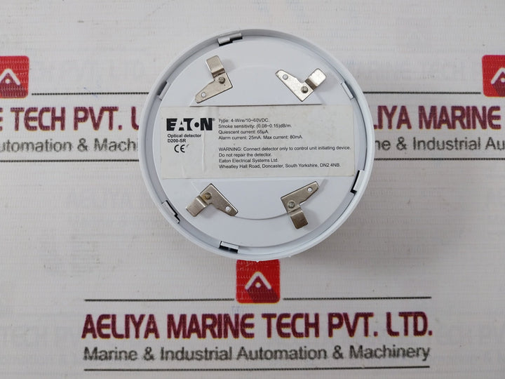 Eaton 4-wire/10~60Vdc Optical Smoke Detector D200-sr