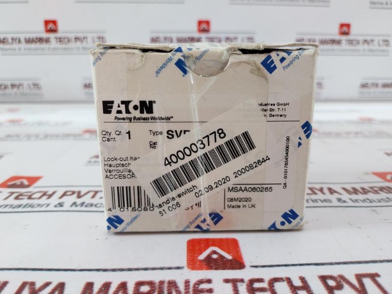 Eaton 400003778 Switch Handle 717-3405-1012295 Msaa060265