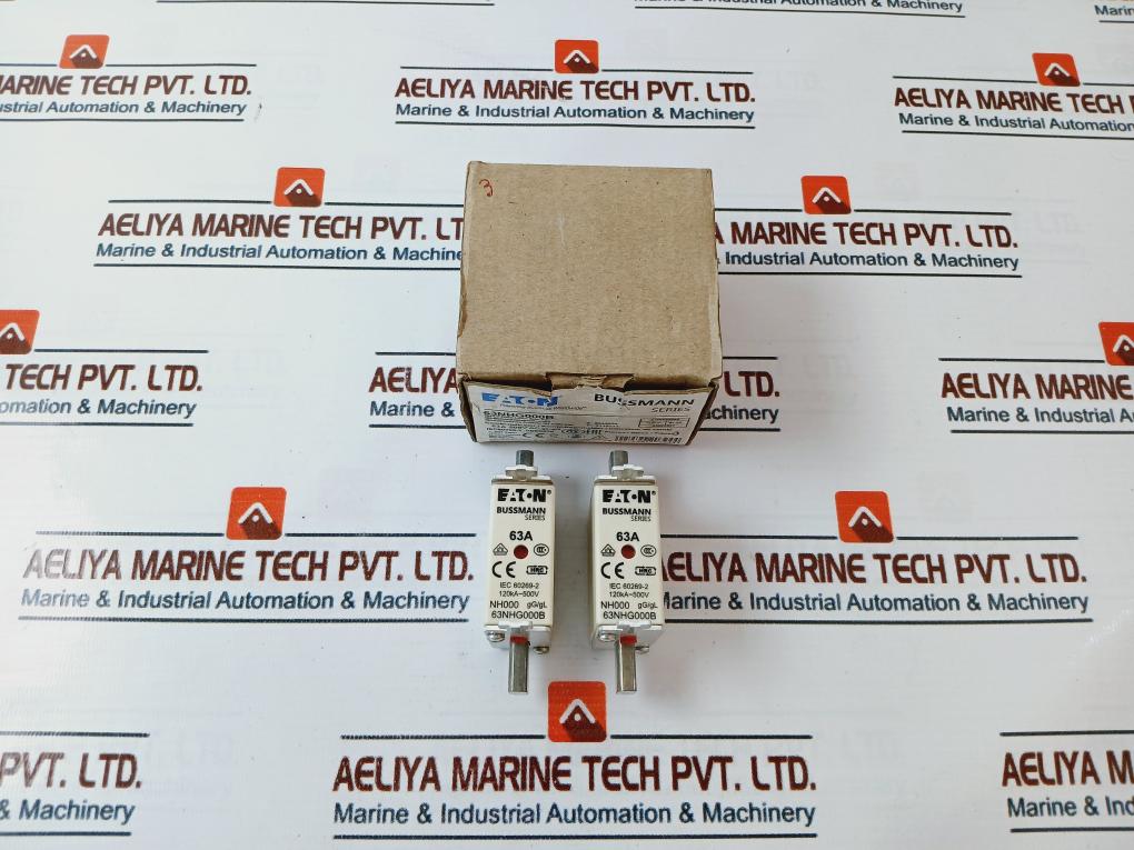 Eaton 63Nhg000B Fuse 63A Nh000 Gg/Gl