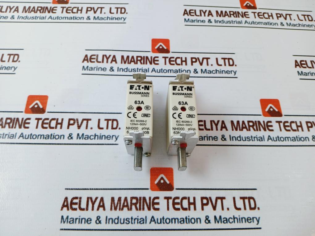 Eaton 63Nhg000B Fuse 63A Nh000 Gg/Gl