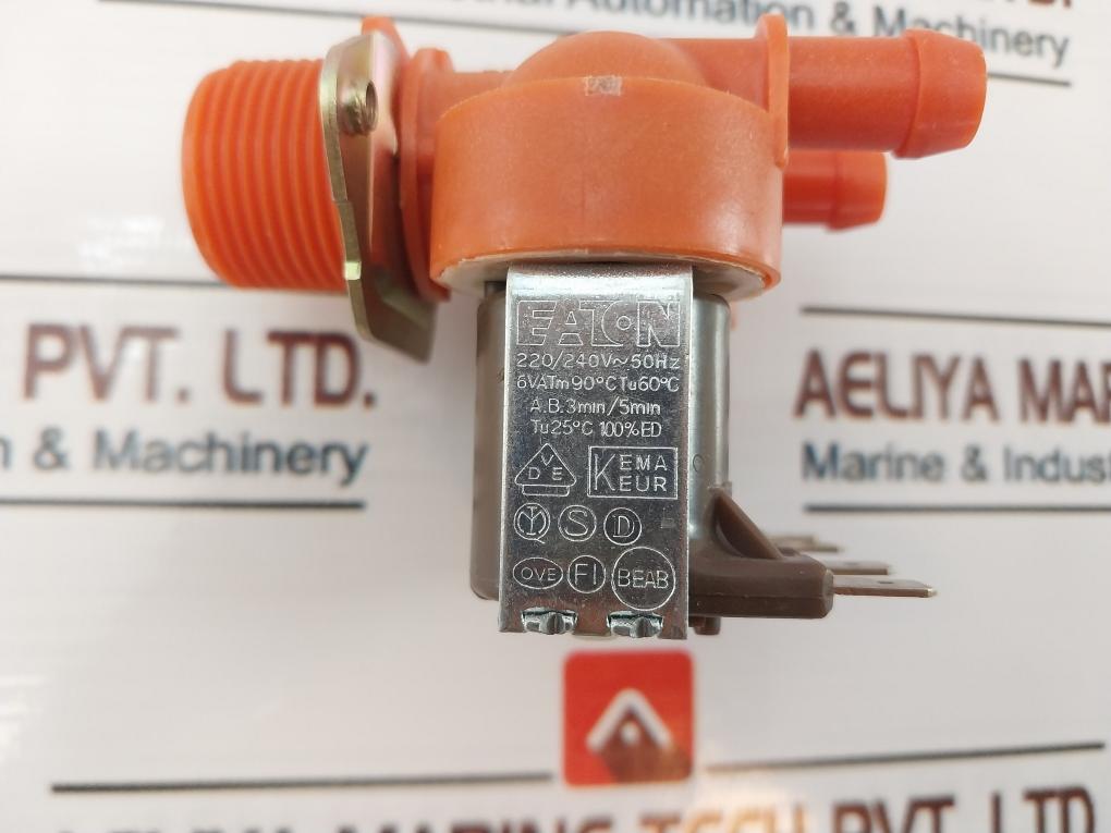 Eaton 6Vatm90°C Tu60°C Inlet Valve 2-v Warm Water 220/240V~50Hz