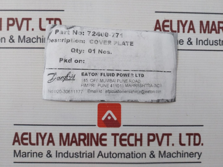 Eaton 72400-771 Cover Plate