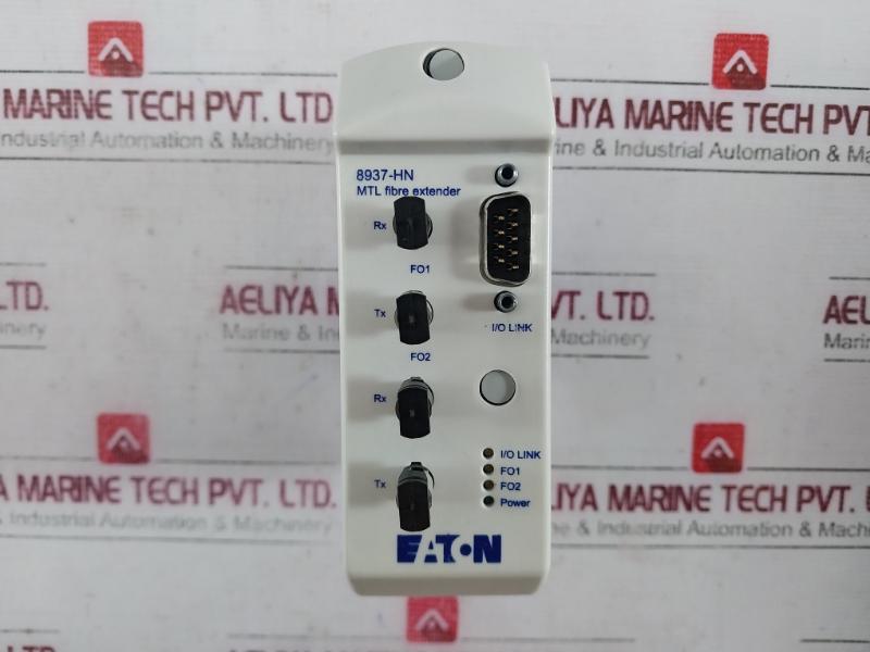 Eaton 8937-hn Mtl Fiber Optic Extender Ver-hn01, Rev- F 20V-30V Dc