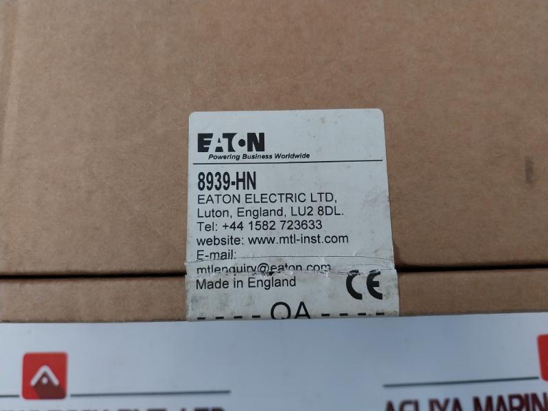 Eaton 8939-hn Fiber Optic Extender Iota Module 8937-hn