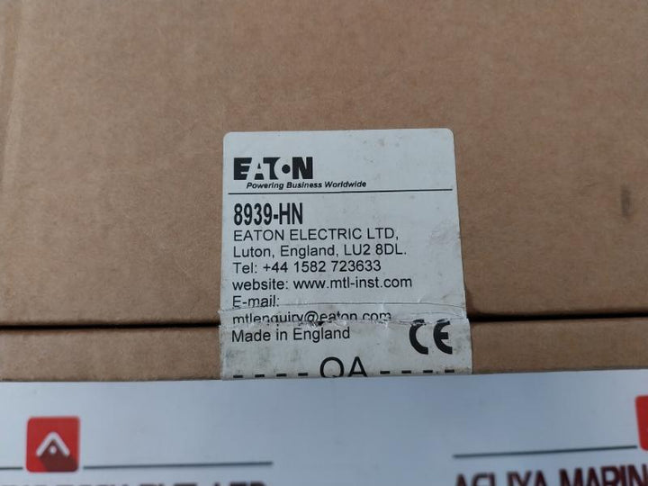 Eaton 8939-hn Fiber Optic Extender Iota Module 8937-hn