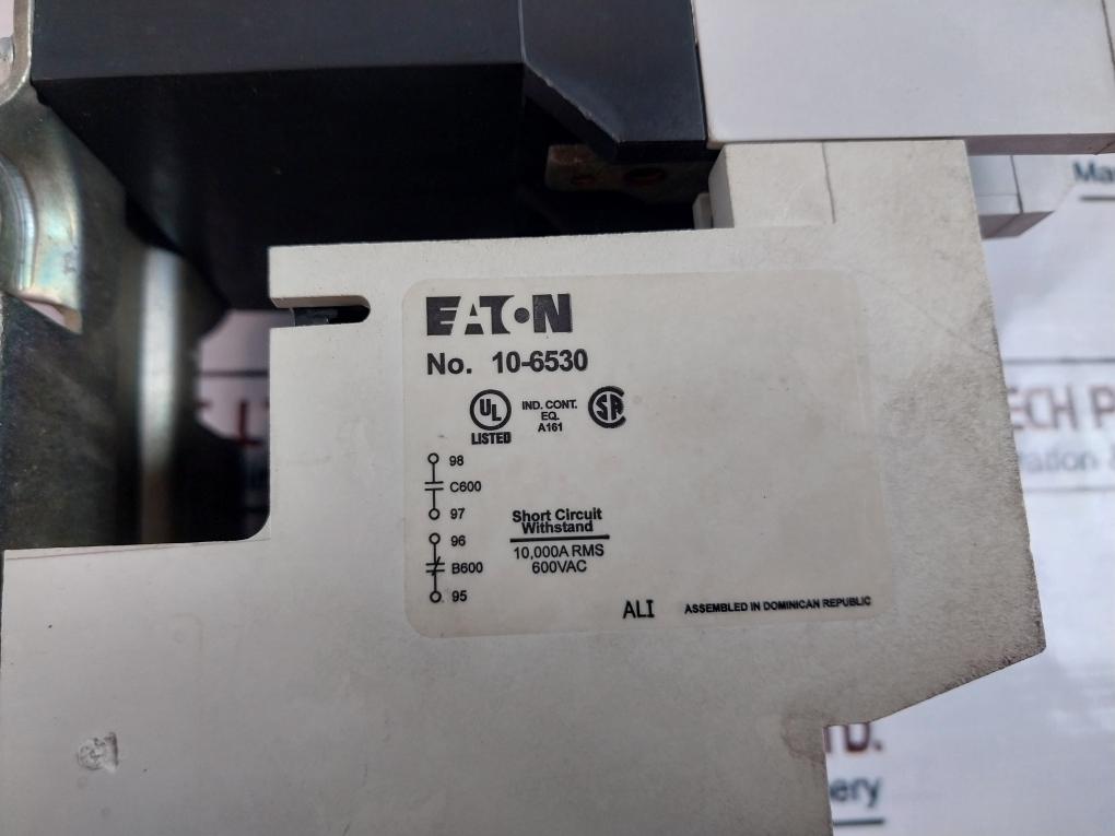 Eaton An16Kn0 Motor Control Starter 90 Amp 600V