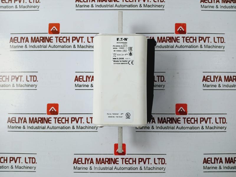 Eaton Pv-400A-3L-b-15 Bussmann Photovoltaic Fuse 1500V 400A E335324 Ir 100Ka