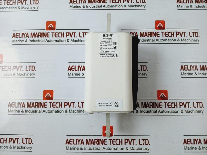 Eaton Pv-400A-3L-b-15 Bussmann Series Photovoltaic Fuse Link Ir 100Ka