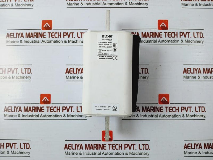 Eaton Bussmann Pv-500A-3L-b-15 Photovoltaic Fuses E335324 400A Ir 100Ka 1500V