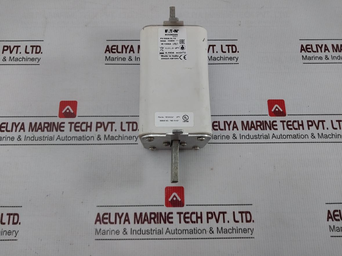 Eaton/Bussmann Series Pv-500A-3L-15 High-speed Pv Fuse 500A 1500Vdc
