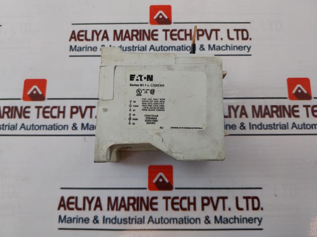 Eaton C306Dn3 Contactor H2108B Series B1 600Vac