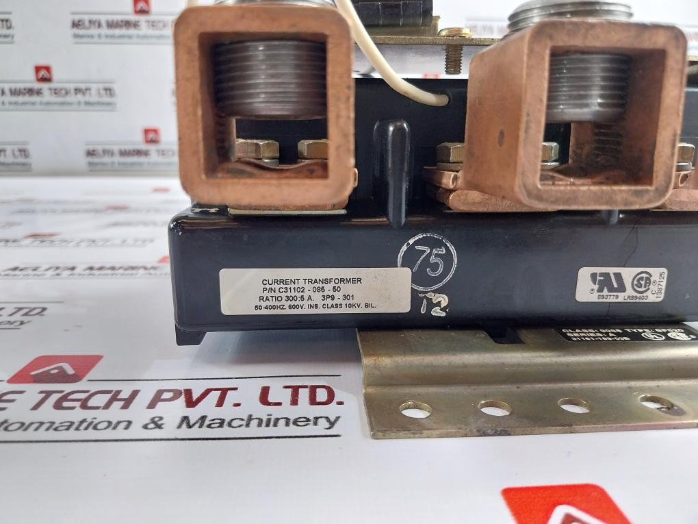 Eaton C31102-085-50 Current Transformer 300 5A 50-400Hz 600V, Sf520 4-500 Mcm