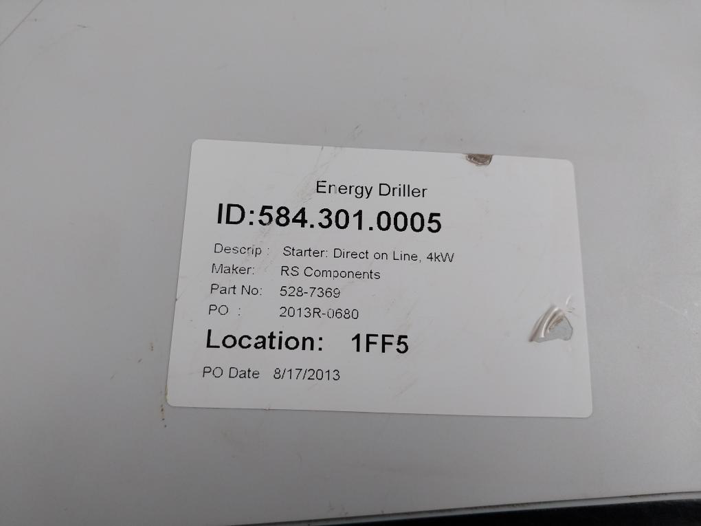 Eaton CI-K3-160-M Starter Enclosed 2013R-0680