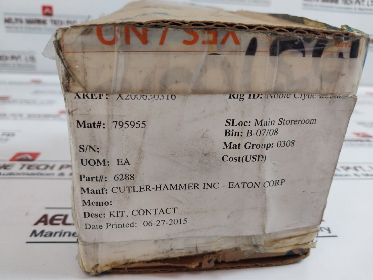 Eaton Corp 6288 Contact Kit 795955