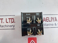 Lot of 2X Eaton Cutler Hammer E30KLA3 Contact Block Series A4 T0819