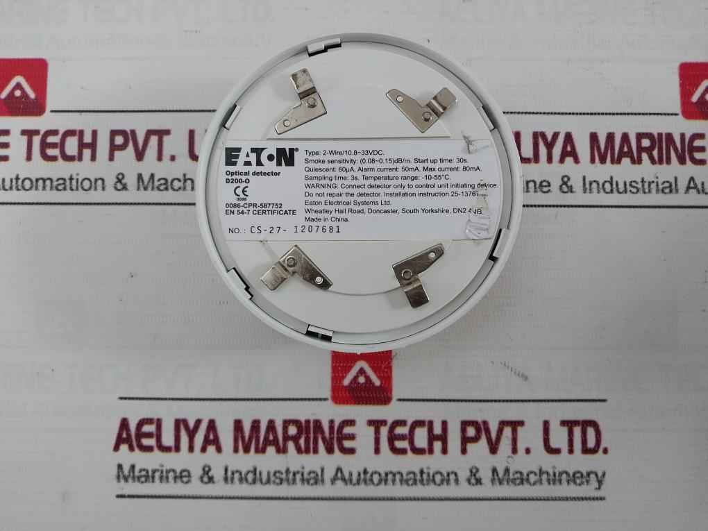Eaton D200-o Optical Detector 10.8-33 Vdc 50Ma -10-55C