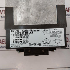 Eaton D26M-2 D26Mb,D26Mpr,D26Mpl,D26Mps M Relay