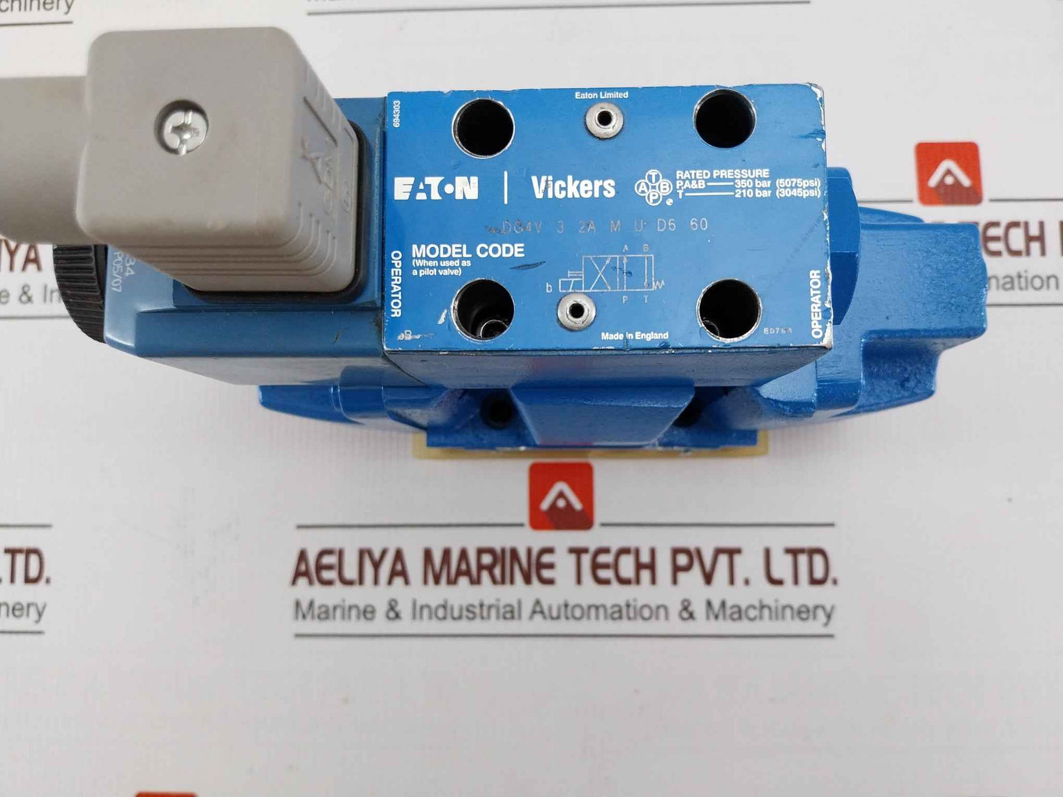 Eaton Dg4V 3 2A M U D6 60 Pilot Valve