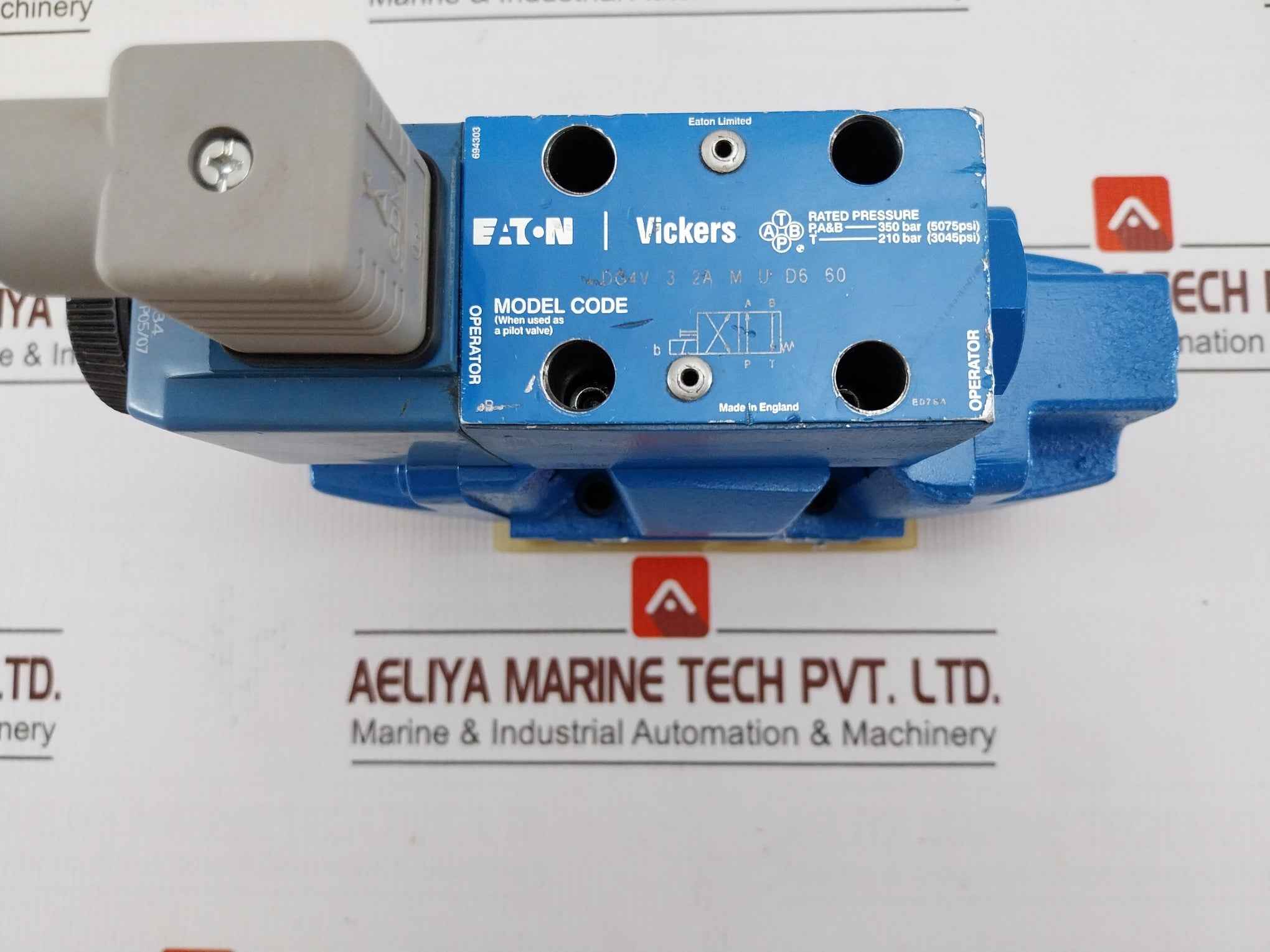 Eaton Dg4V 3 2A M U D6 60 Pilot Valve