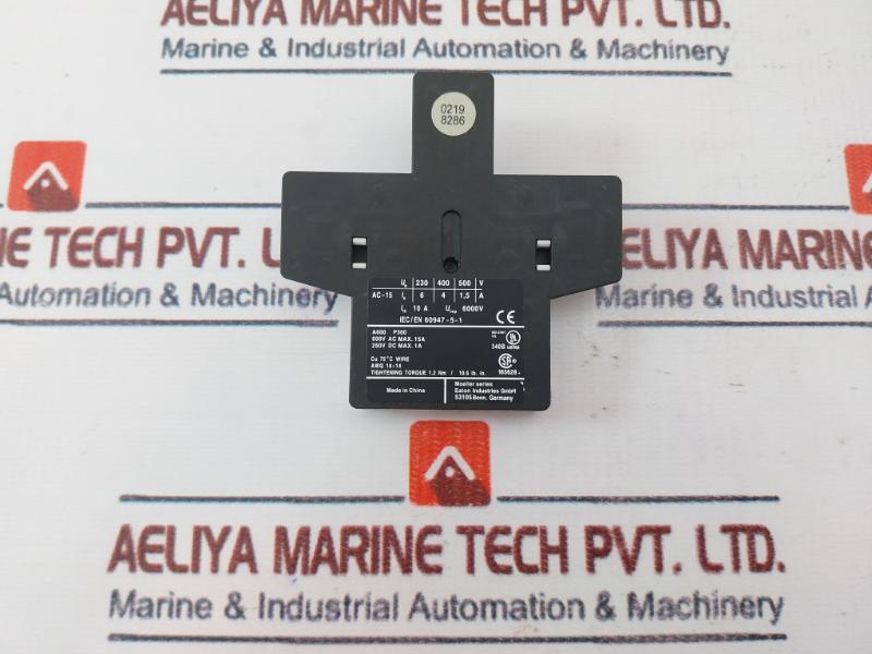 Eaton Dil M1000-xhi11-si Moeller Series Auxiliary Contacts Module