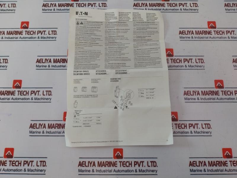 Eaton Dil M1000-xhi11-si Moeller Series Auxiliary Contacts Module