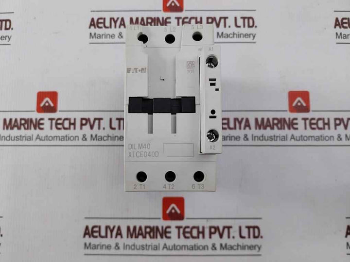 Eaton Dil M40 Moeller 3-pole Power Contactor With Auxiliary Contact Block 8000V
