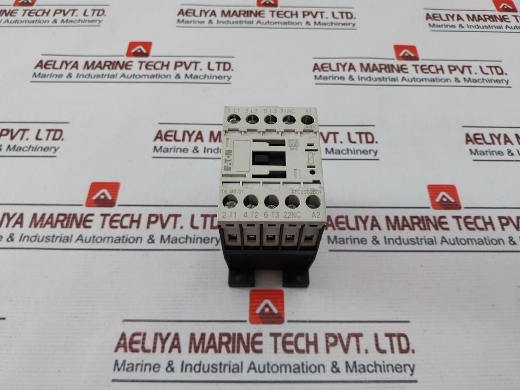 Eaton Dilm9-01 Contactor 4Kw/400V,Dc-operated 3 Ph 600V Ac