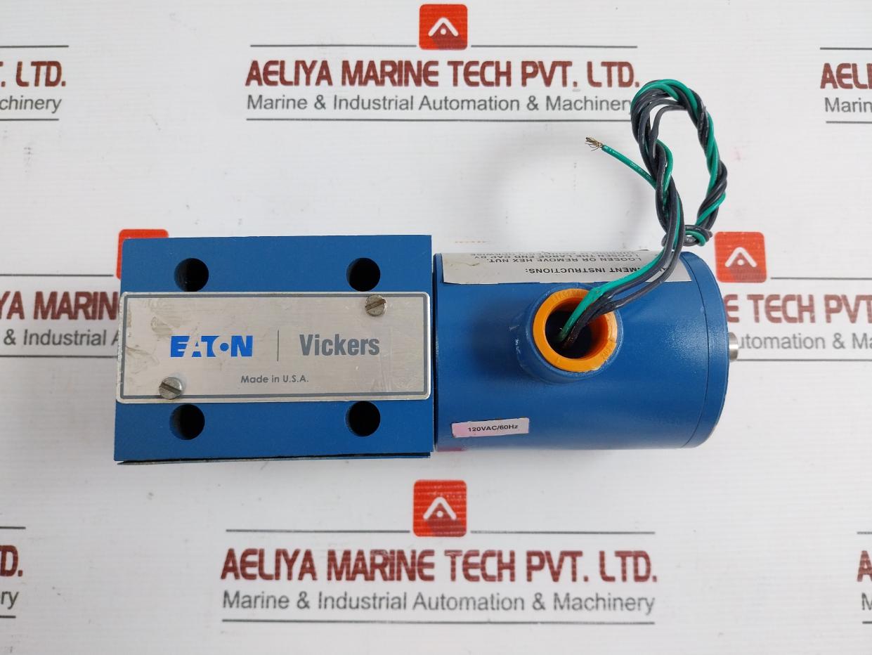 Eaton Directional Control Valve  Dg4V4-012A-m-x2-er4-10, 120Vac/60Hz