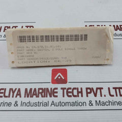 Eaton E10E220As 2 Pole Single Throw Switch