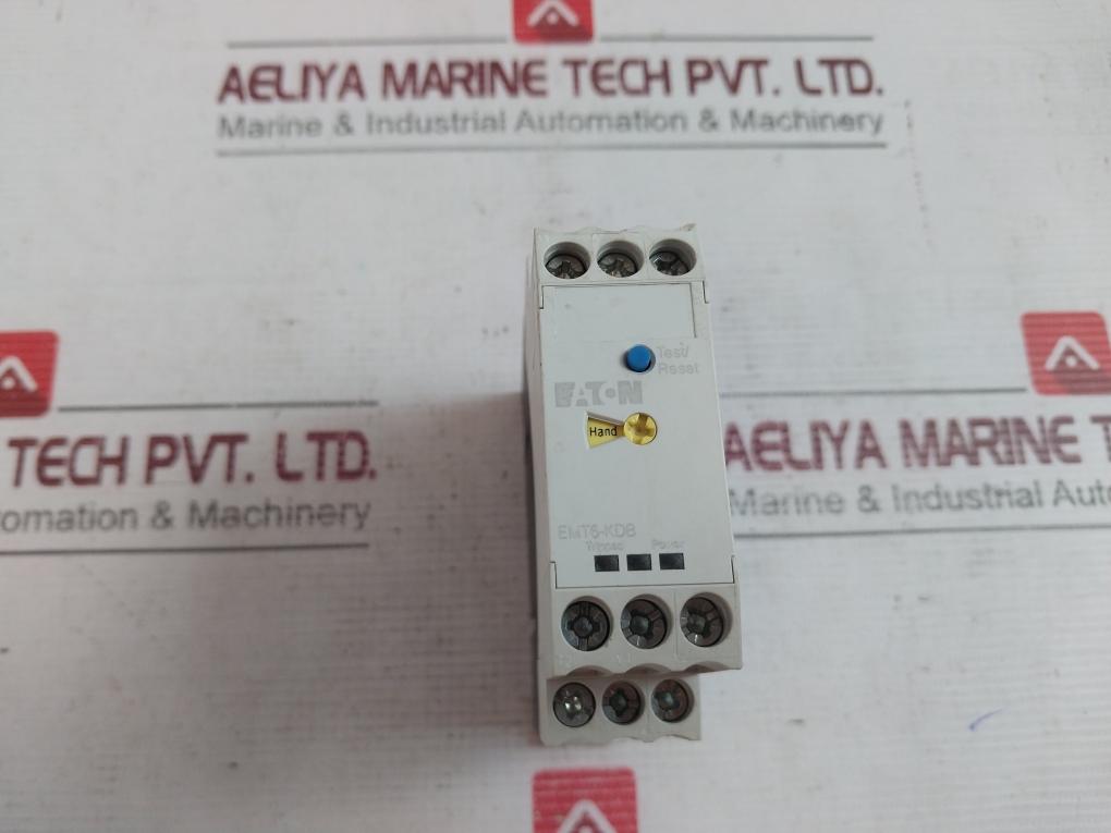 Eaton Emt6-kdb Thermistor Overload Relay 2730-0045.0001 Ac/Dc 24-240V 50/60Hz 6A