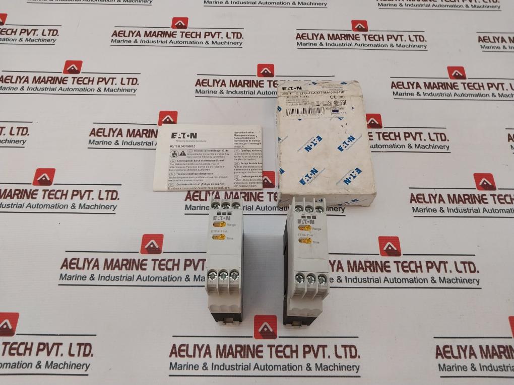 Eaton Etr4-11-a Electronic Timing Relay 50/60Hz