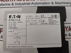 Eaton Etr4-11-a Electronic Timing Relay 50/60Hz