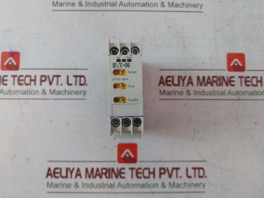Eaton Etr4-69-a Pulse Initiating Timing Relay 240V 50-60Hz 0.05S-100H