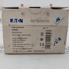 Eaton Faz-c32/3-rt Miniature Circuit Breaker 32A 440V 50/60Hz