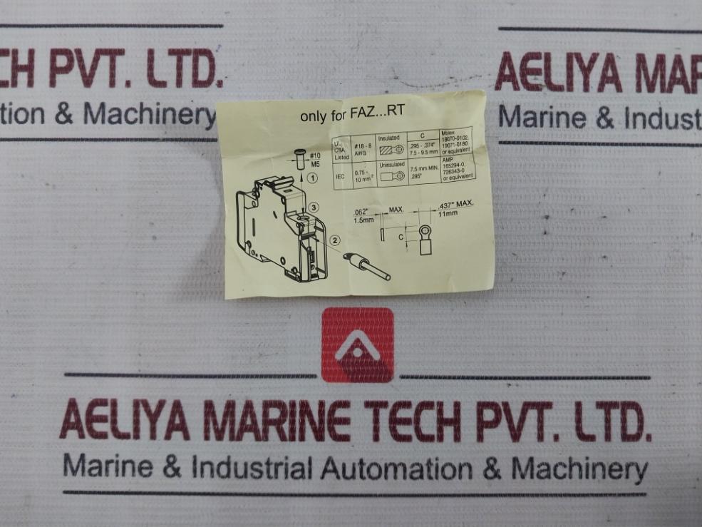 Eaton Faz-c32/3-rt Miniature Circuit Breaker 32A 440V 50/60Hz