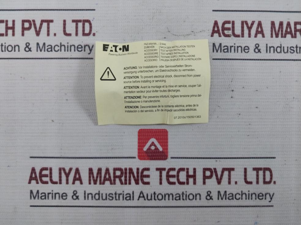 Eaton Faz-d6/2-rt 2 Pole Miniature Circuit Breaker 6A 50/60Hz