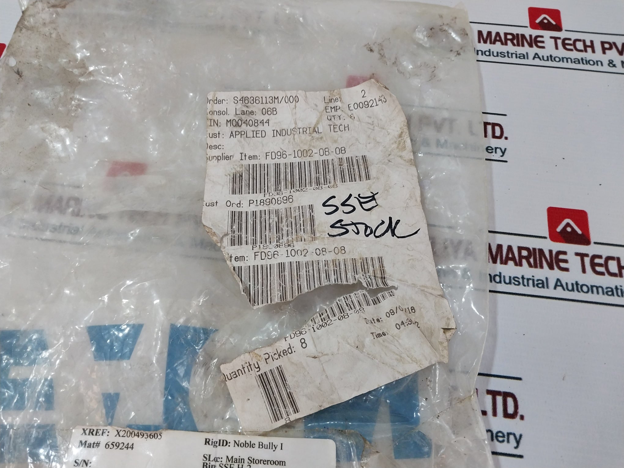 Eaton Fd96-1002-08-08 Plug Disconnect Coupling