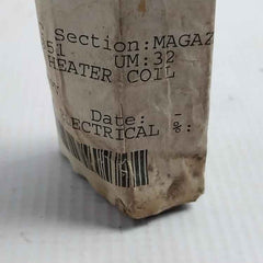 Eaton H1031 Overload Heater Coil 10000071851