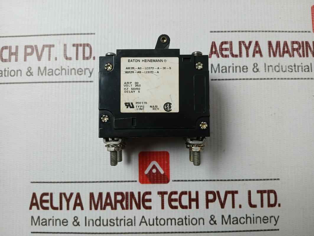 Eaton Heinemann Am2r-a8-lc07d-a-30-5 Hydraulic Magnetic Circuit Breaker