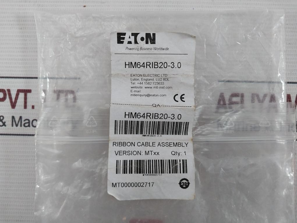 Eaton Hm64Rib20-3.0 Ribbon Cable Assembly Mt0000002717