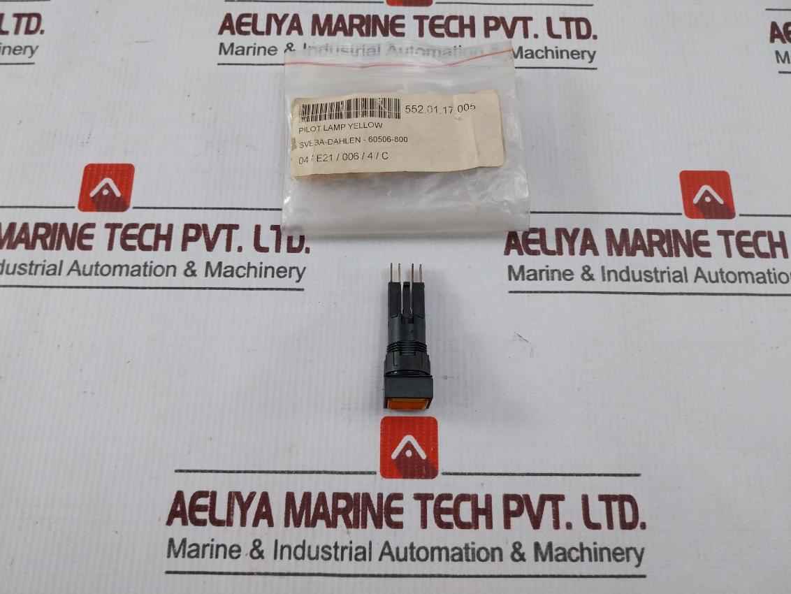 Eaton Iec 60947 Illuminated Pushbutton Actuator Pilot Lamp Yellow