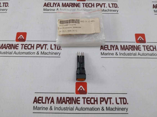 Eaton Iec 60947 Illuminated Pushbutton Actuator Pilot Lamp Yellow