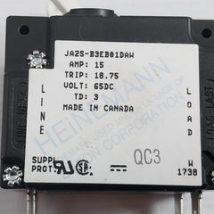 Eaton Ja2S-b3Eb01Daw Circuit Breaker 15A 65Vdc