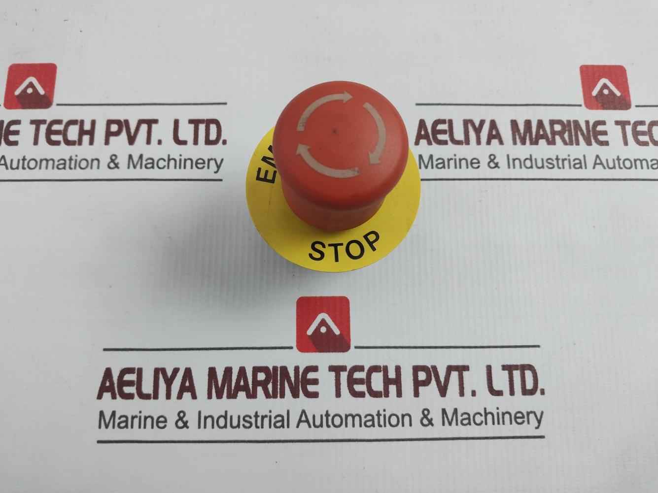 Eaton M22-k01 Emergency Stop Push Button Switch W/ Contact Block 500V,6Kv