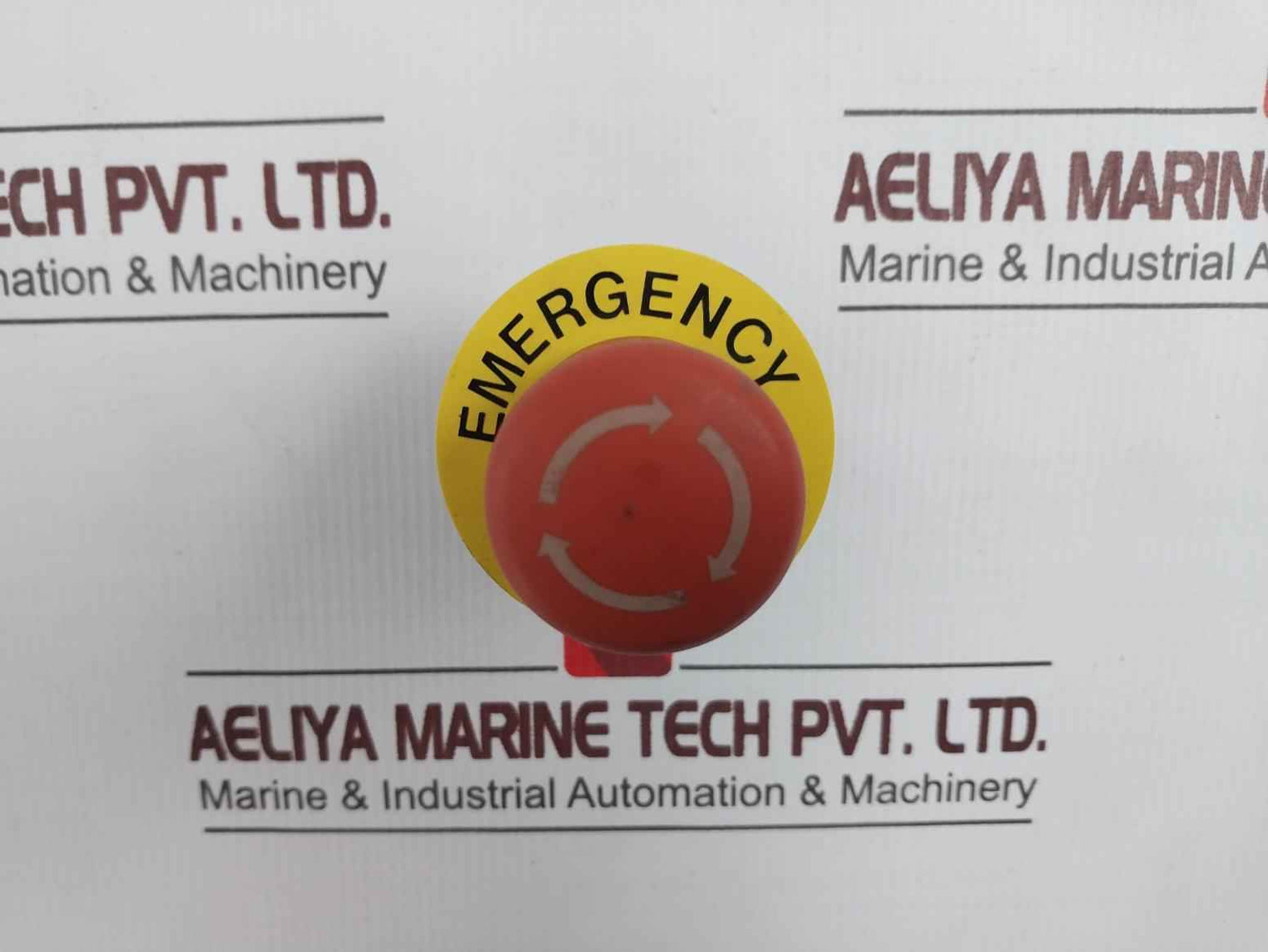 Eaton M22-k01 Emergency Stop Push Button Switch W/ Contact Block 500V,6Kv